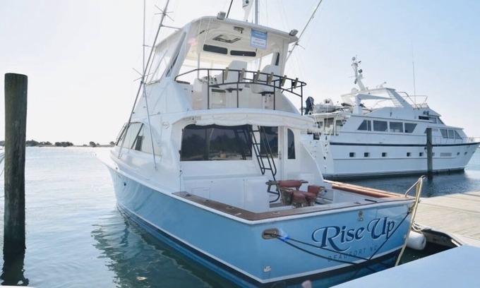 Morehead City Alquiler De Eote | Boat with all the amenities: pool, hot tub, gym, beach, & wild horses