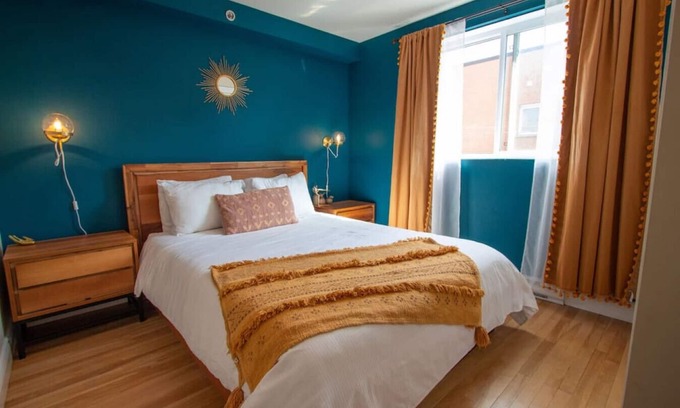 Plateau Mont Royal Apartamento | Bohemian/2Bds/Rooftop/Terraces/Plateau/St-Denis/AC