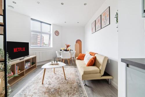 Leicester City Centre Apartamento | Bohemian Chic Hideaway