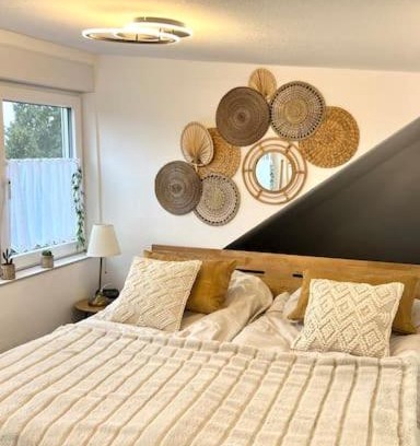 Oppum Apartamento | Boho Apartment mit Aussicht auf Gartenoase nähe Düsseldorf