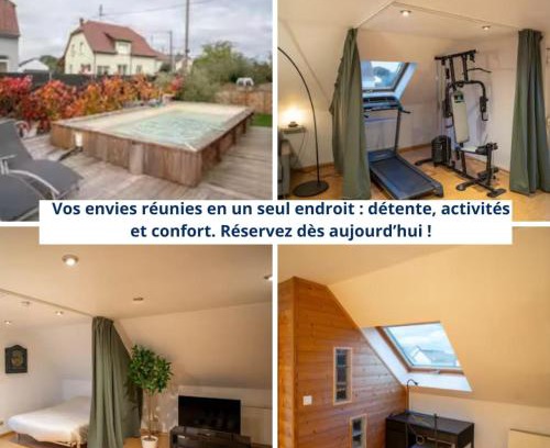 Bollwiller Apartamento | Bollwiller Modern Loft with Pool and Gym