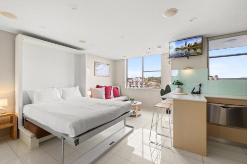 Bondi Apartamento | Bondi Studio Apartment with Pool & Rooftop Views