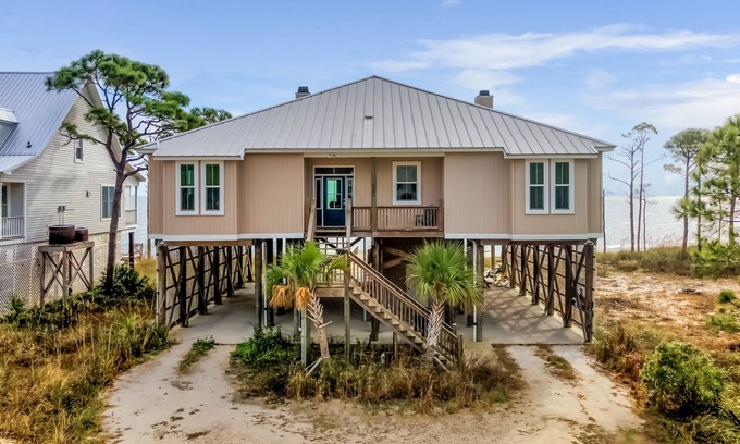Audubon Place Casa | Bañeras, chimenea, frente a la playa. Abierto para un descanso de otoño relajante!