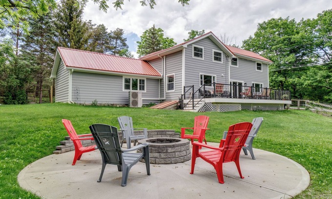 Himrod Casa | Boondock Retreat on Seneca Lake wine trail. Pet friendly with EV charger