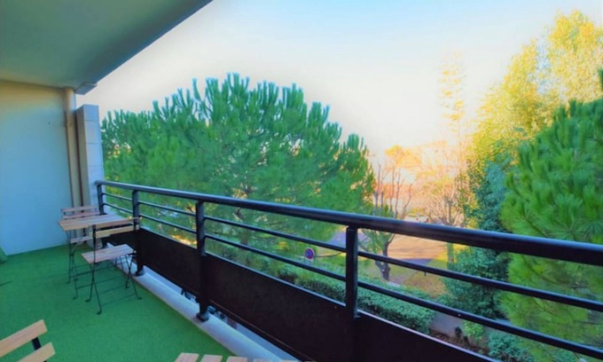 La Plage Apartamento | Borely - Apartment with terrace near the sea