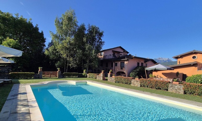 Pieve Fosciana Villa | Piscina privada, a pie de restaurante, ideal para grupos grandes, WIFI