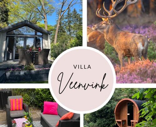 Municipality of Barneveld Chalet De Esquí | Boshuisje Villa Veenvink met privé sauna