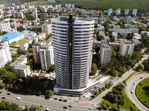 Cluj-Napoca Apartamento | Boudoir 139 Apartments City Tower -18th Floor