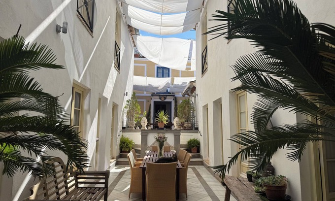Pizarra Casa | Boutique back house in Andalusian town home in wonderful Pizarra with AC
