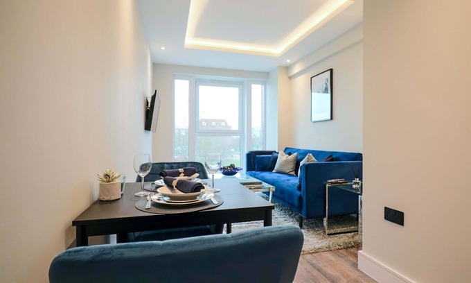 Welwyn Garden City Apartamento | Boutique One Bedroom in Welwyn Garden City - Free Wifi