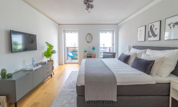 Brigittenau Apartamento | Boutique Sky City Apt. with BALCONY/TOP SPOT