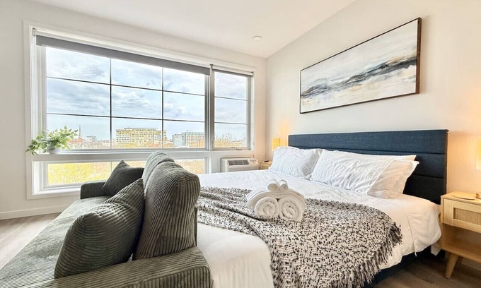Poplar Apartamento | Boutique Studio with Rooftop View and Gym