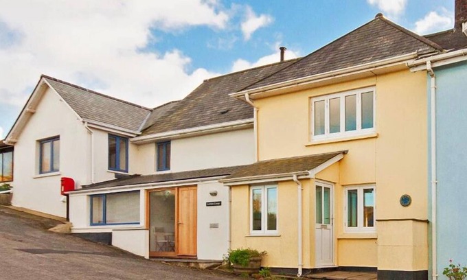 Salcombe Cabaña | CASA DE ARCO, admite mascotas en East Portlemouth, Ref 995266
