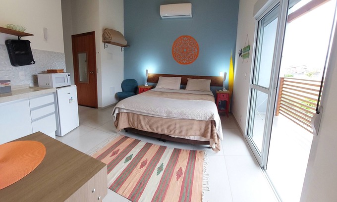 Campeche Central Apartamento | Cozy Studio and Free Parking Céu do Campeche