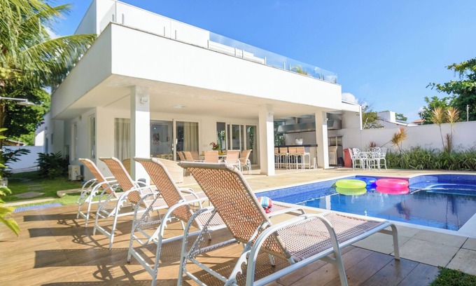 Praia de Barequecaba Casa | High standard house, with 5 suites, 50m from Barequeçaba beach