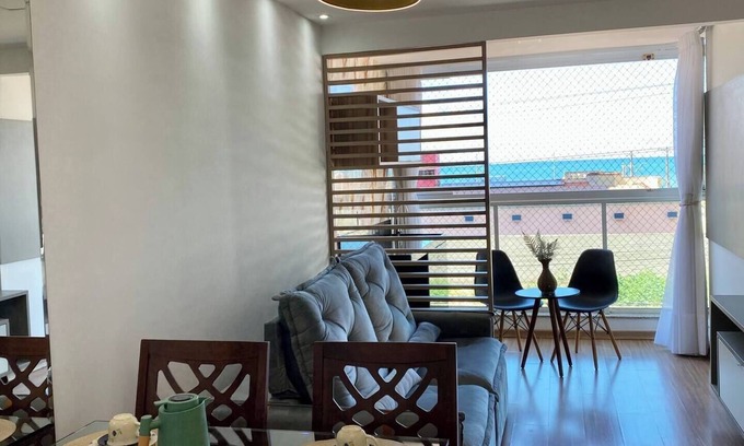 Praia de Itaparica Apartamento | Beachfront Apartment in Itaparica with sea view