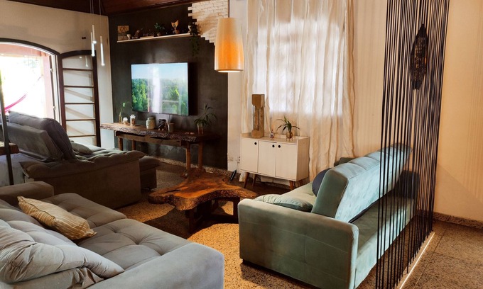 Tenorio Casa | Beach house in Ubatuba for family. Tenorio / Red Center