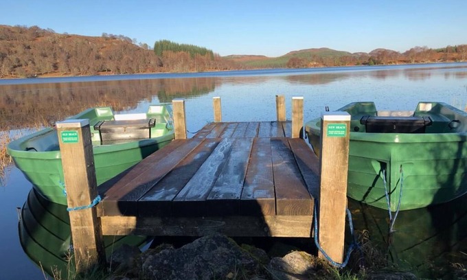 Loch Ness Cabaña | Brachkashie es una hermosa casa de campo con vistas a Loch Knockie