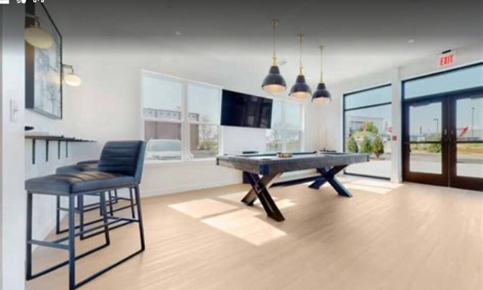 Naperville Apartamento | Brand New 1-bedroom, Full kitchen, stove, new Appliances, Washer/Dryer, Gym