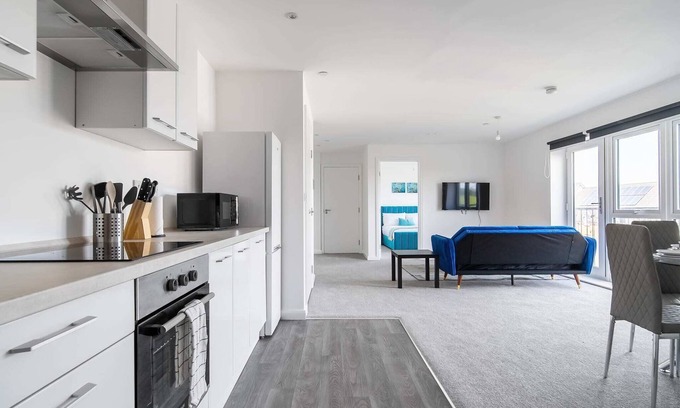 Luton Apartamento | Brand New 2 Bed, 2 Bath Apartment in Luton 43
