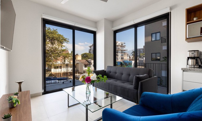 Díaz Ordaz Condominio | Brand new 2BD condo in Versalles & awesome Rooftop 2BD Condo for rent in Versall