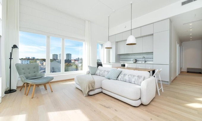 Kesklinn Apartamento | Brand new 2bdroom Free Parking Apartment