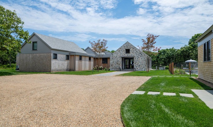 West Tisbury Casa | Brand New 5 Bedroom Compound With Pool and Guest House!
