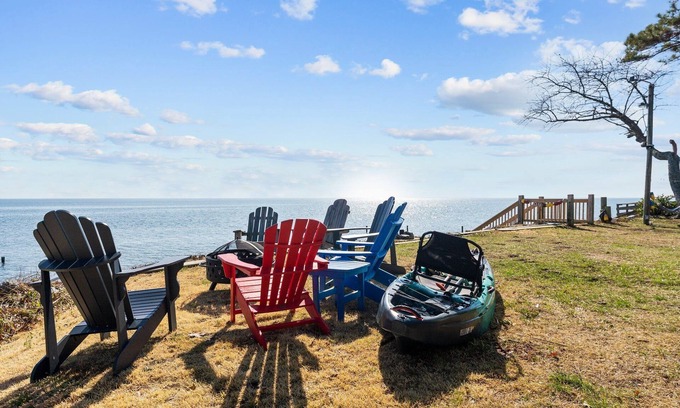 Reedville Cabaña | Brand New Cottage with Private Beach and Breathtaking Views!