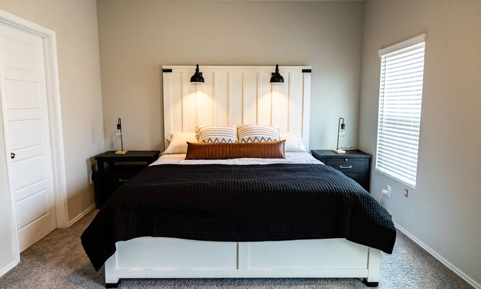 Wetmore Casa | Brand New Cozy home near RAFB - 86" TV w/ game system, grill, and more