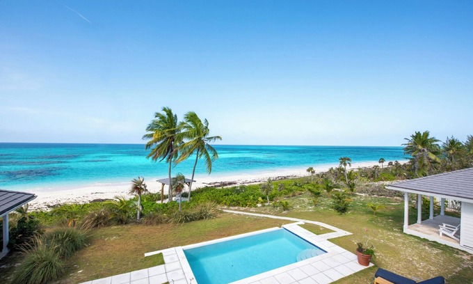 North Palmetto Point Casa | Brand New Luxury Beachfront Estate with pool on prestigious Banks RD