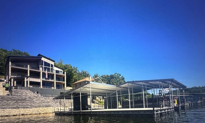 Osage Beach Casa | Brand new luxurious 6 bedroom house w/ Pool and dock in charming Porta Cima..