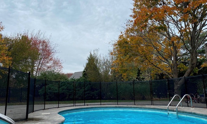 Sandwich Casa | BRAND NEW LISTING! 3BD Home in Downtown Sandwich--Heated Pool, Central A/C, Stunning Kitchen