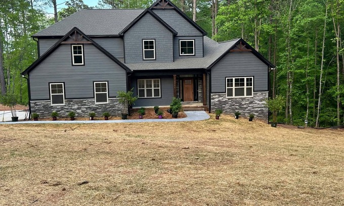 Catawba Casa | Brand New Luxurious 6BR Lake Norman Home w/ Private Pool & Dock | Whispering Win