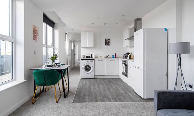 Luton Apartamento | Brand New, Modern 1 Bed Apartment in Luton 51