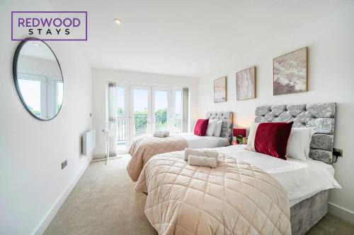 Rushmoor District Apartamento | Brand New Premium Serviced Apartments, Free Parking, High-Speed WiFi By Redwood Stays