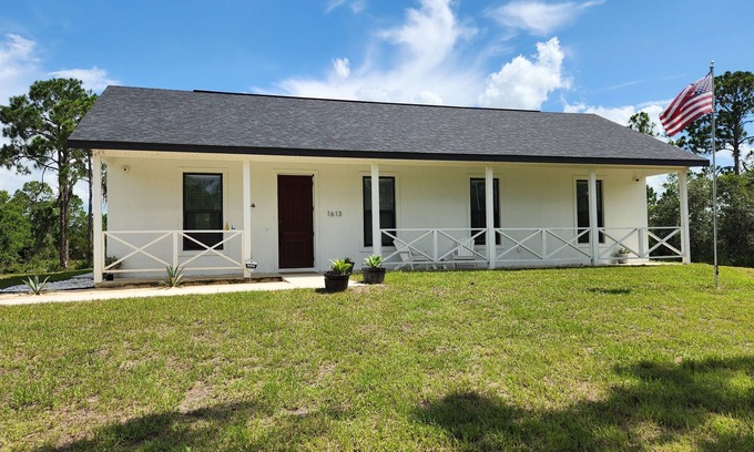Sebring Casa | Brand-new, quiet, cozy home with a modern country design and peaceful charm.