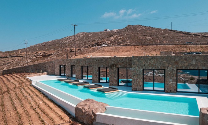Ftelia Casa | Brand New Villa Designed in High Aesthetics on Fantastic Location Close to Beach