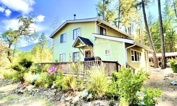 Jacksonville Casa | Hermosa casa en el río! Retiro del Río Applegate