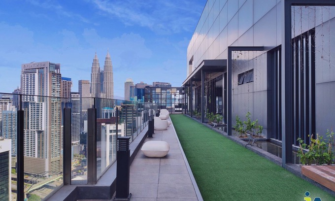 Medan Tuanku Apartamento | Impresionantes vistas del horizonte de la ciudad en Kuala Lumpur