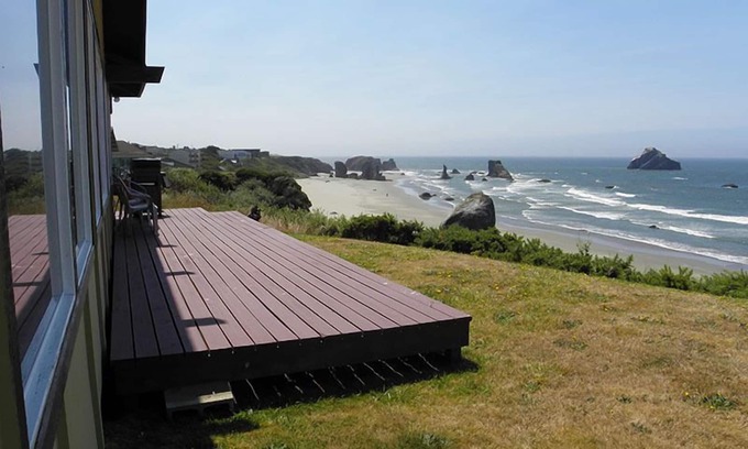 Bandon Casa | Ulett Beach House - vista de Bandon Beach Impresionante
