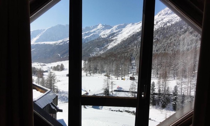 Maso Corto Casa | Breathtaking view of the Val Senales