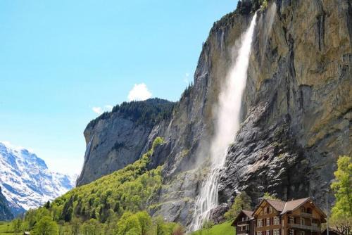 Lauterbrunnen Apartamento | Breathtaking Waterfall Apartment nr.2