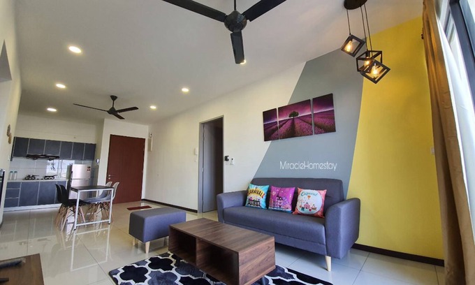Kampung Bagan Dalam Condominio | Breezy Getaway | 4 Pax ~ Butterworth
