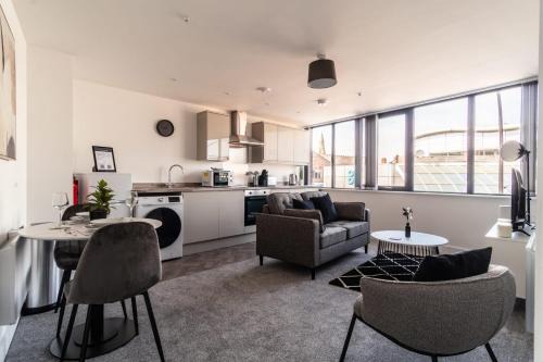 Wrexham Apartamento | Bright 1 Bed Apartment in Central Wrexham