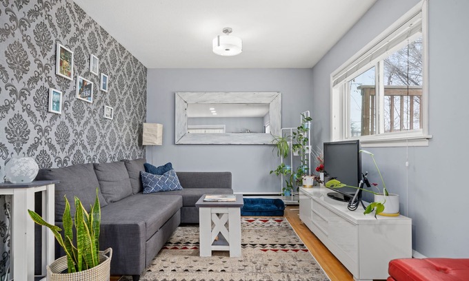 Ramsay Apartamento | ☼ Brillante 1 BR ☼ Cerca de la estampida / DT / conciertos / juegos de hockey / BMO / inglewood / Zoo