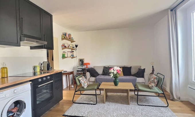 Quartier de la Roquette Apartamento | Bright 34 m² ideally located in Paris