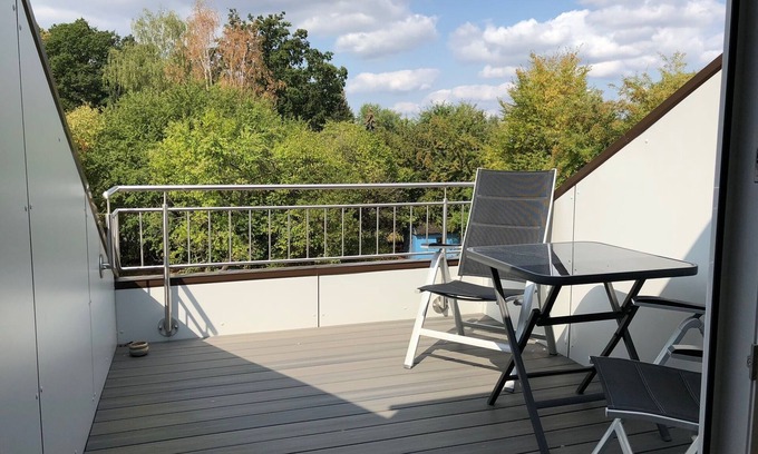 Bayreuth Apartamento | Bright 4-room apartment, close to the university with roof loggia