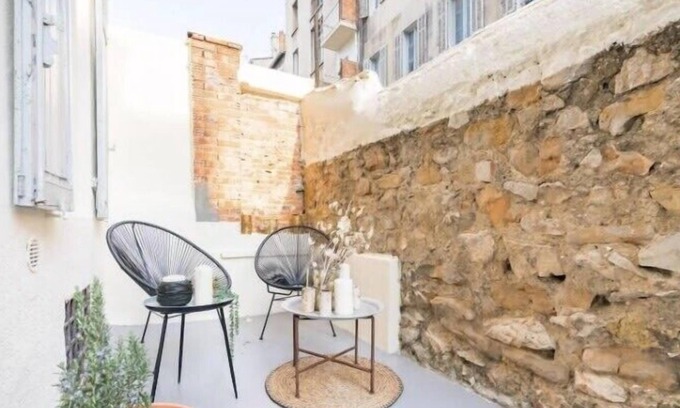Saint-Charles Apartamento | Bright 47 M2 With Nice Terrace, Hypercenter