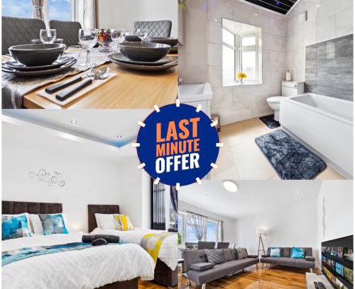 Kenton Apartamento | Bright 4BR 2BA Gem in Wembley Harrow - Sleeps 8