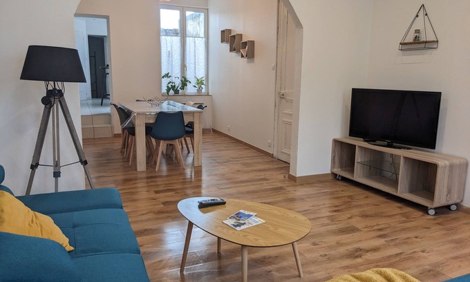 Calais Casa | Bright and spacious 2* townhouse 3 bedrooms